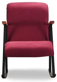 LUNI piros hintaszék