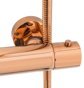 Zuhanyszett Termosztátos REA Lungo Rose Gold