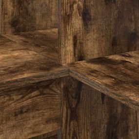 Sarokíróasztal Füstölt tölgy 101,5 x 149,5 x 149,5 cm Faanyag