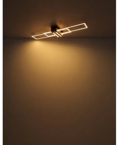 Globo 67208-40N - LED Mennyezeti lámpa DAKARI LED/40W/230V 3000K 25x100 cm fekete