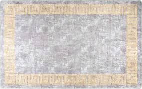 vidaXL szürke csúszásmentes mosható szőnyeg 160 x 230 cm