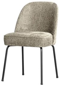 Krémszínű bársony étkezőszék szett 2 db-os Vogue – WOOOD