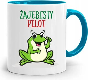 Távirányítós Kék Bögre Születésnapi Ajándék fényképes nyomtatással