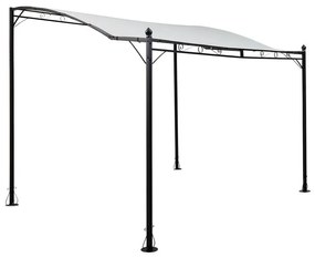 Allure, pergola, árnyékoló, pavilon, 300 x 250 cm, poliészter, világos bézs
