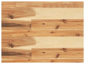 2 db olajbevonatú tömör akácfa függőpolc 40 x 30 x 4 cm