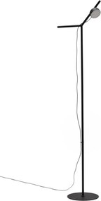 Fekete LED dimmelhető állólámpa (magasság 160 cm) Orey – Kave Home