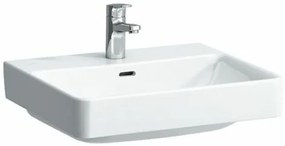 Laufen Pro S mosdó 55x46,5 cm fehér színben fényes felülettel középső nyílással 1696.2.000.104.1