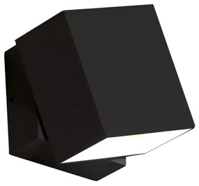 Viokef QUADRO fali lámpa, fekete, beépített LED, 320 lm, VIO-4226300