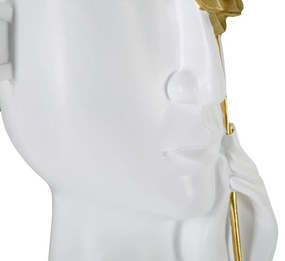 Vaso arc c/fiore 14x13x27cm
