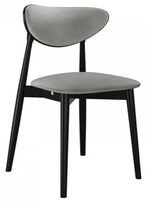 Étkezőszék KD 65 C (fekete + sötétszürke) . 1103475
