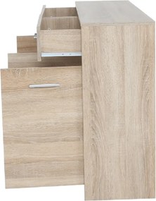 Komód 3D2S, sonoma tölgyfa, TEYO