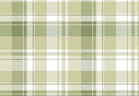 Parato Cristiana Masi Momi Tartan fehér-zöld kockás vlies tapéta – 4490