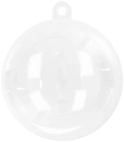 Karácsonyi Díszgömb Készlet 200 pcs Átlátszó Ø 5 cm