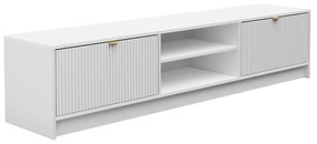 TV szekrény Rozoma 2K (fehér velvet) . 1106256