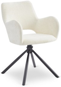 Étkezőszék FLAV, krémszínű