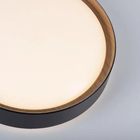 Leuchten Direkt 1434718-LED dimmelhető mennyezeti lámpa EMILIA 28,8W/230V fekete