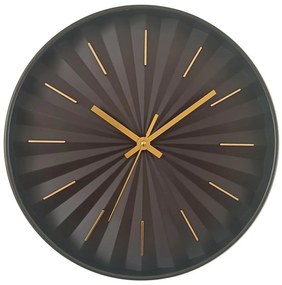 Globo B992533 - Falióra Ø 30,5 cm 1xAA fekete