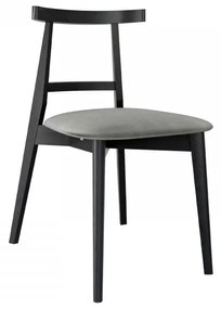 Étkezőszék KD 71 (fekete + sötétszürke) . 1103487