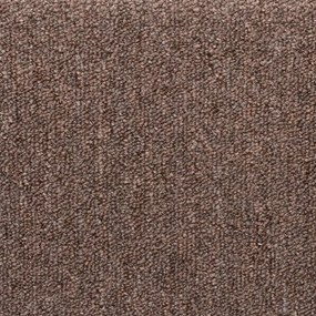 15 db barna lépcsőszőnyeg 65x21x4 cm