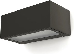 NOVOLUX 157D-G05X1A-04 ISORA Modern Kültéri Fali Lámpa Antracit E27 IP65