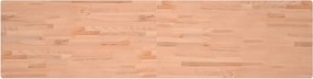 vidaXL tömör bükkfa íróasztallap 220 x 55 x 2,5 cm