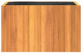 tömör akácfa kerti virágtartó 59x27,5x35 cm