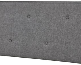 Fejtámla Tokke 140x52 cm szürke [en.casa]