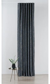 Sötétkék-szürke függöny 135x280 cm Wayland – Mendola Fabrics
