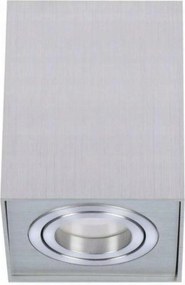 Mennyezeti spotlámpa, felületre szerelhető, AZzardo Mini Eloy alumínium, AZ1754 GU10, 1 db