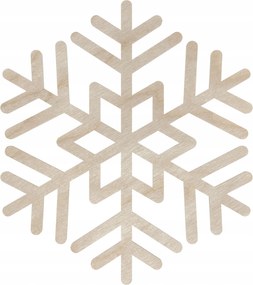 Fa Hópehely Dekoráció Karácsonyi Dekoráció Decoupag 30CM