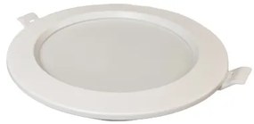 Led Süllyesztett/Beépíthető Panel 14,5 Cm Átmérő , beépített tápegységgel, 12W Kör Alakú 3000K Meleg Természetes Fehér