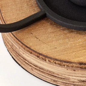 Brilliant - Asztali lámpa TOSH 1xE27/40W/230V nyárfa