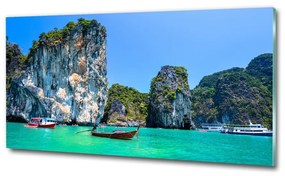 Üvegfotó Csónakok thaiföld osh-66910286