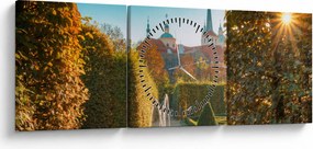Kép - Wallenstein palota (órával) (90x30 cm)