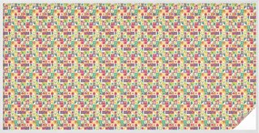 Ablakfólia Öntapadós Adatvédelem Színes absztrakt 200x100