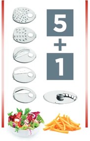 Concept ES1000 - Elektromos reszelő 200W/230V fehér/szürke