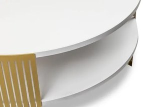 Dohányzóasztal Zentono Gold (arany + fekete pietra grigia) . 1103776
