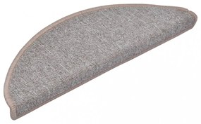 10 db világosbarna lépcsőszőnyeg 65x24x4 cm