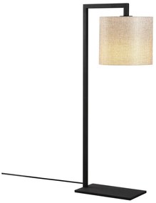 Profil fekete-bézs asztali lámpa - Opviq lights