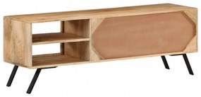 tömör mangófa TV-szekrény 110 x 30 x 40 cm
