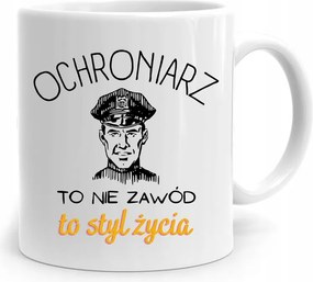 A Biztonsági Őr Számára A Bögre Egy Életstílus! fényképes nyomtatással