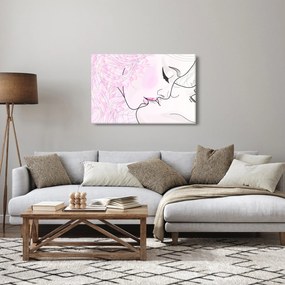 Kép - csók (90x60 cm)