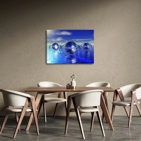 Absztrakció kép - víz (70x50 cm)