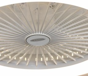 Brilagi - LED Dimmelhető lámpa ventilátorral RONDA LED/48W/230V fehér + távirányító