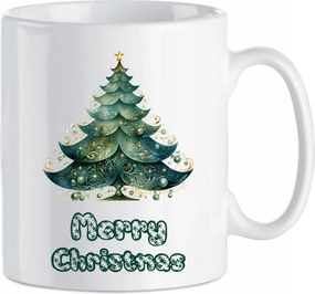 Karácsonyi kerámia bögre Gyönyörű karácsonyi karácsonyfa ajándék