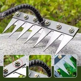 Többfunkciós kerti szerszám a talaj karbantartásához