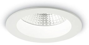 IDEAL LUX BASIC beépíthető lámpa, 3000K melegfehér, 1000 lm, 10W, beépített LED, 193458