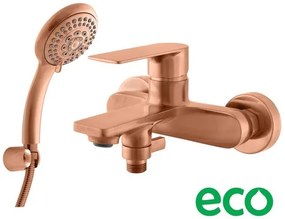 Kád csaptelep RAV SLEZÁK Nil zuhanyszettel együtt 150 mm rózsa arany csiszolt NL154.5/1ZRK