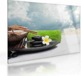 Kép - Spa and relax (üvegen) (70x50 cm)