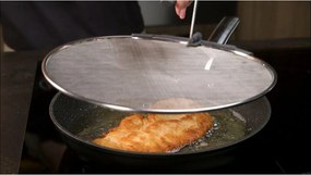 Tescoma GrandCHEF védőszűrő lehajthatófogantyúval, 30 cm